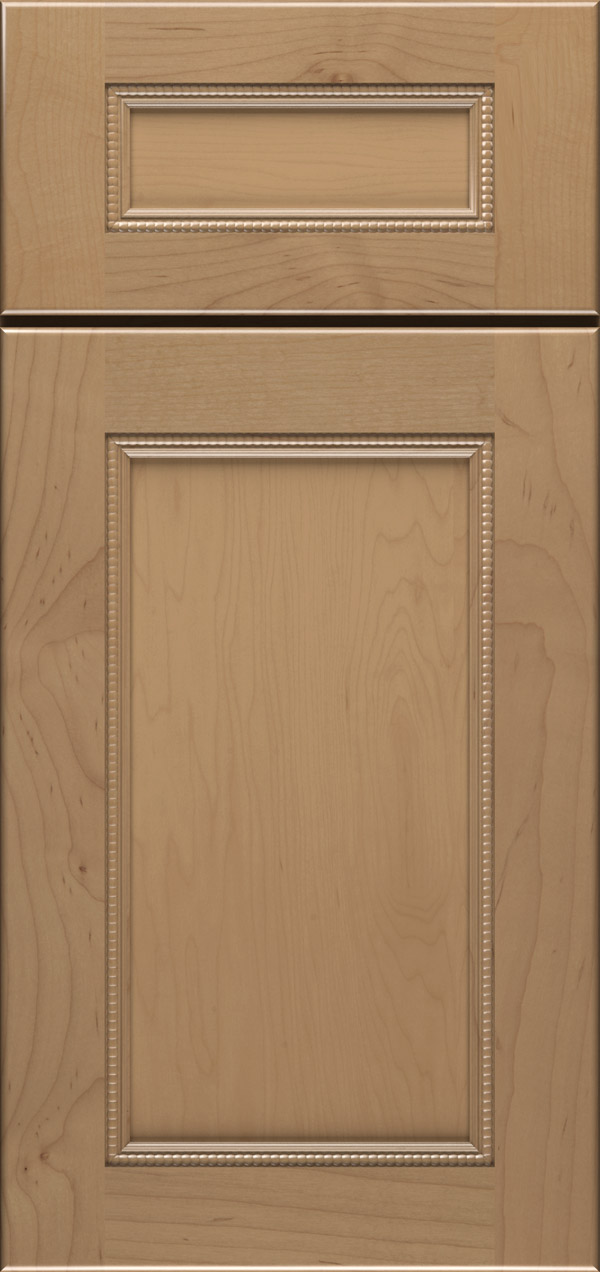 brentwood 5-piece maple cabinet door in desert