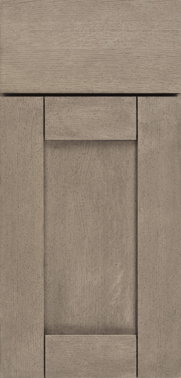 madrid cabinet door style in quartersawn oak wood with pumice finish